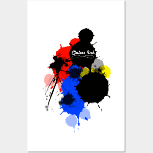 Colourful Ink Posters and Art